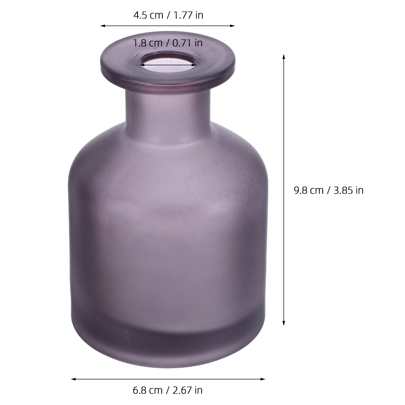2Pcs Glass Diffuser Bottles Da - огляд і ціна Reusable Bottle