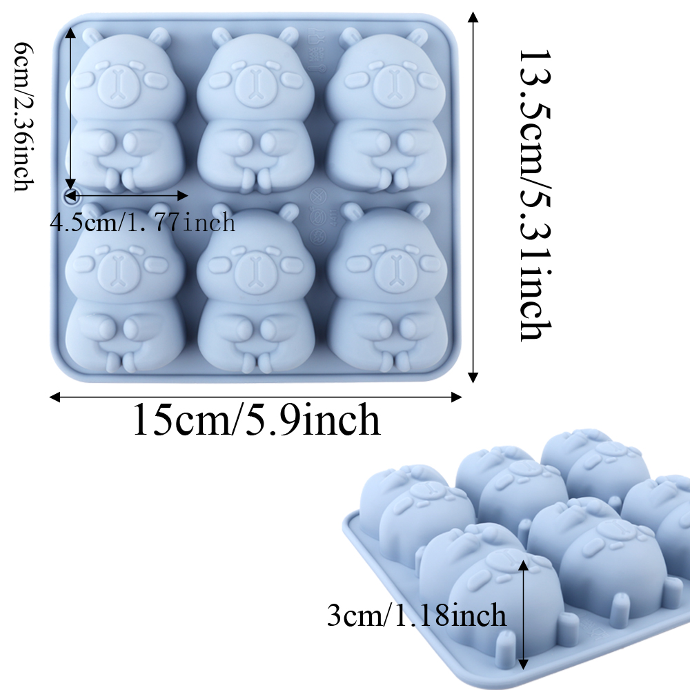 1 Silicone Cake Mold in the Sh - огляд і ціна Eco Soap