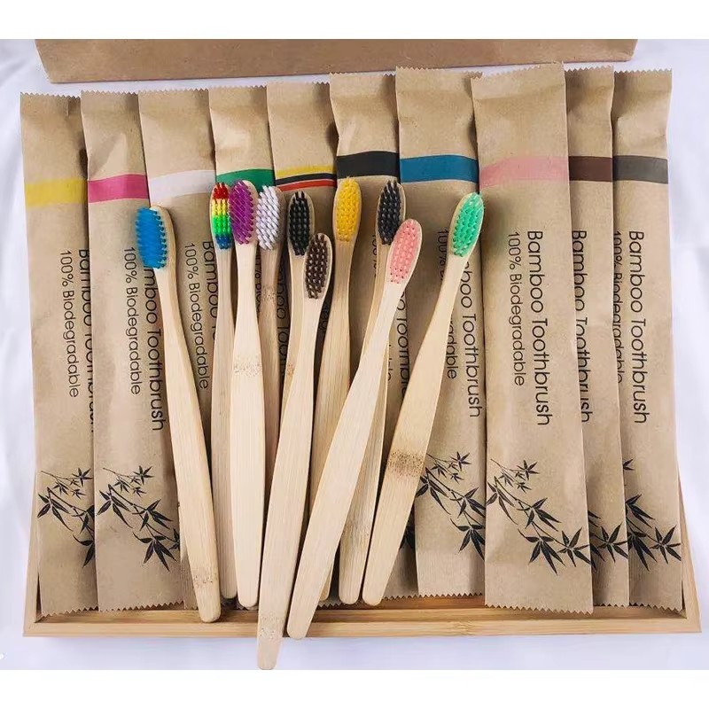 5-30pcs Bamboo Toothbrushes So - огляд і ціна Bamboo Toothbrush