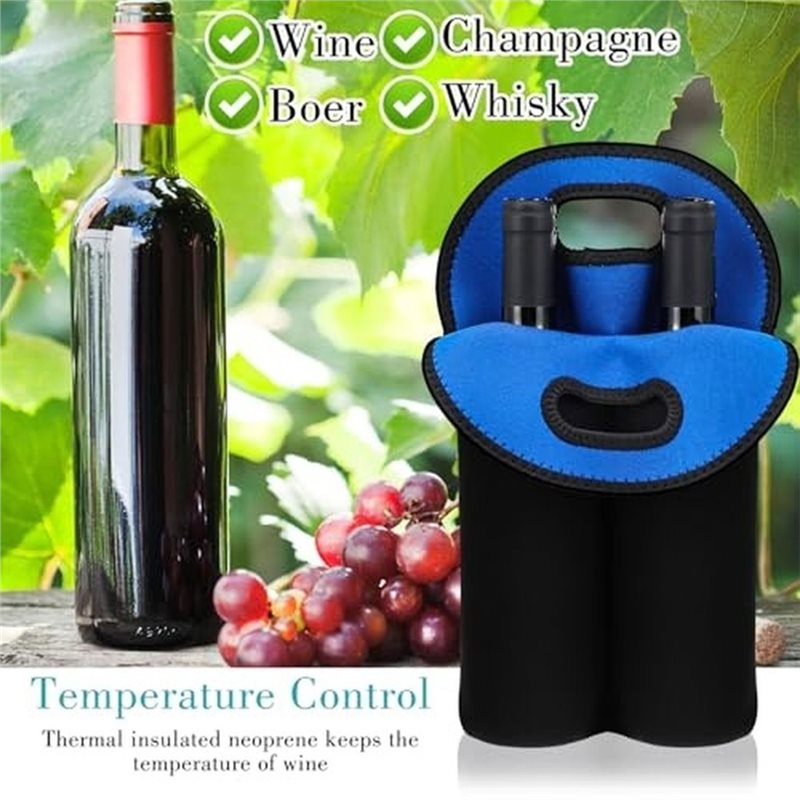 AAAN-Wine Carrier Tote Bags, F - огляд і ціна Reusable Bottle