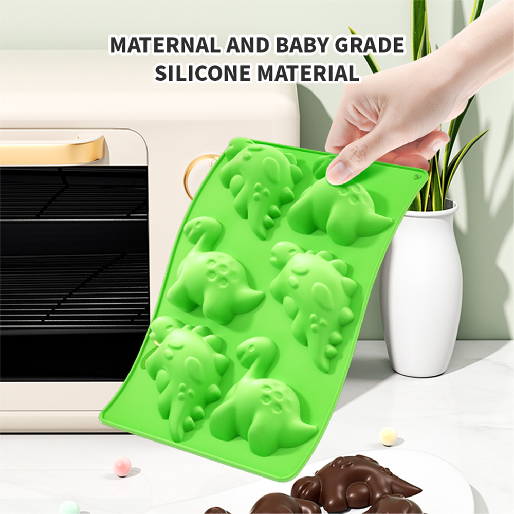 Dinosaur Silicone Cake Mold Ch - огляд і ціна Eco Soap