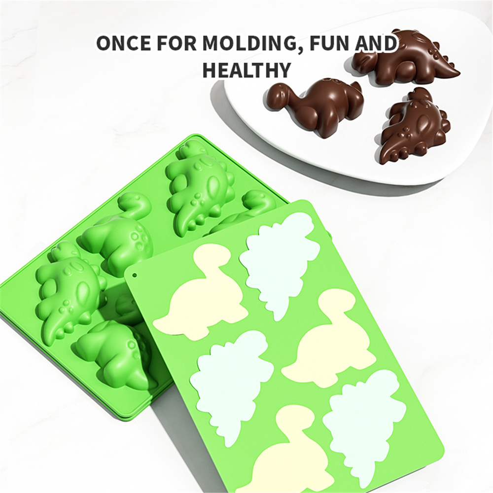 Dinosaur Silicone Cake Mold Ch - огляд і ціна Eco Soap
